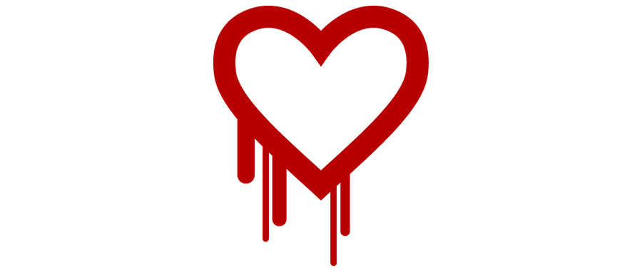 Heartbleed bug graphic
