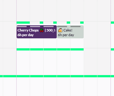 An animation showing how dragging a booking now previews waiting list days