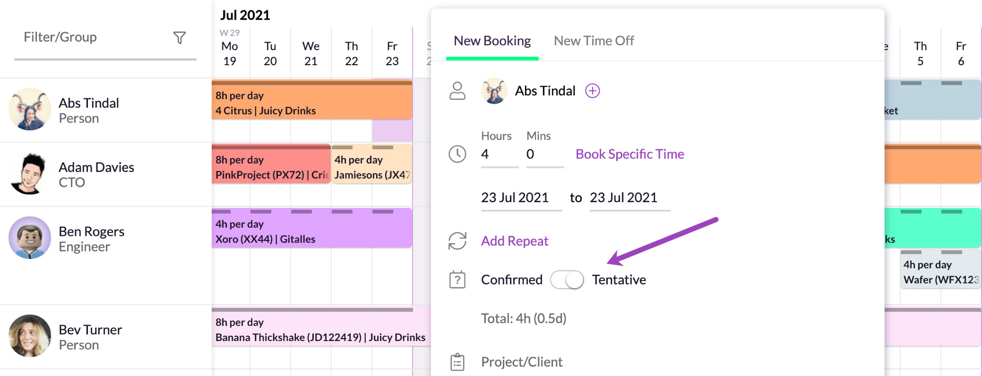 New feature - Tentative bookings 🚀