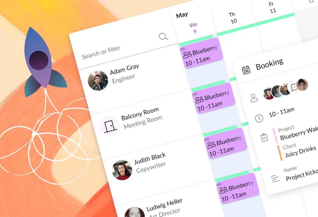 multi resource bookings