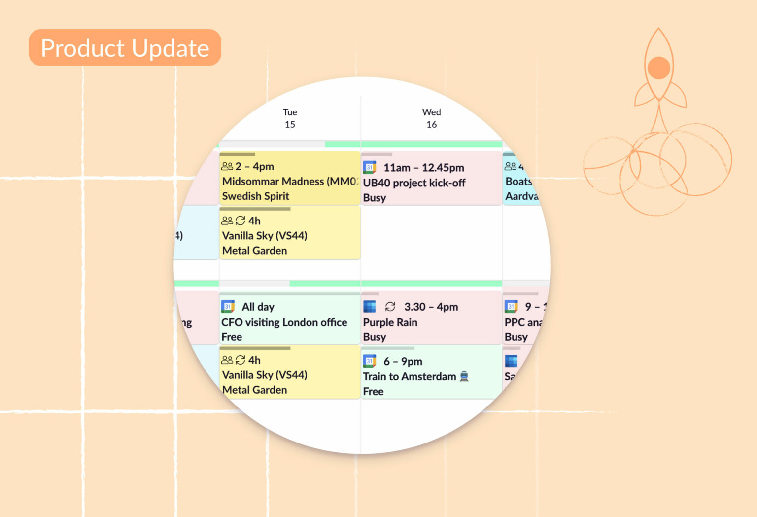Extending Availability, Decluttering Calendars, and More