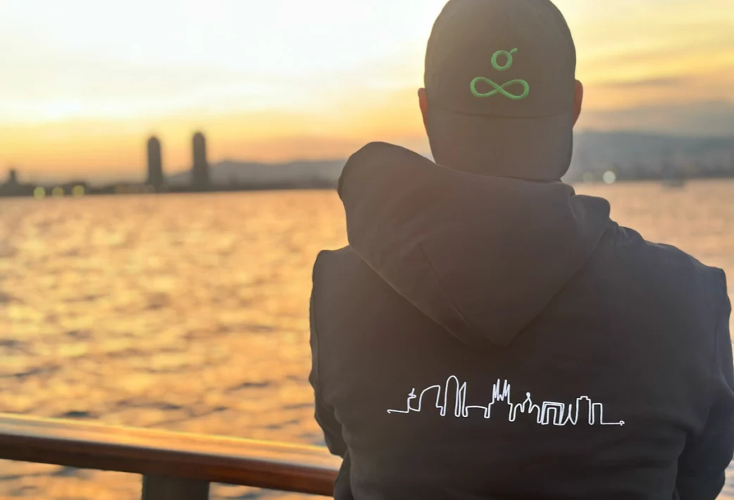 Sunset in Barcelona