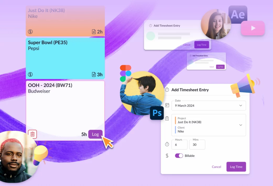 Agency timesheets template
