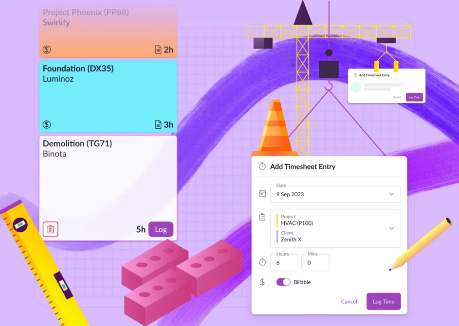 Construction timesheet template