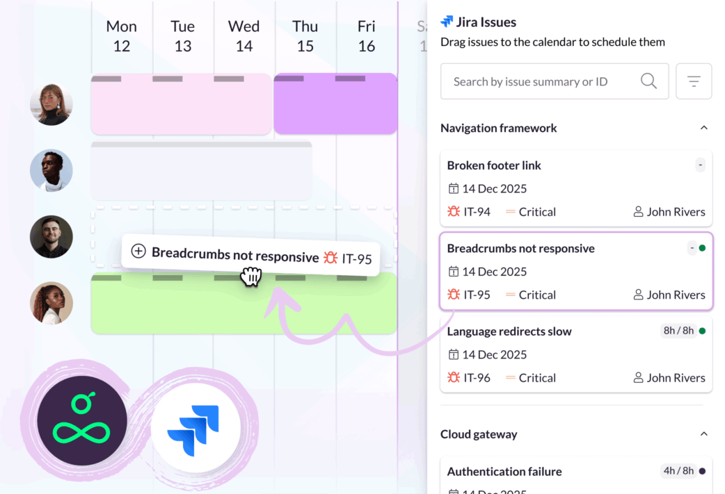 Resource Guru Jira integration.