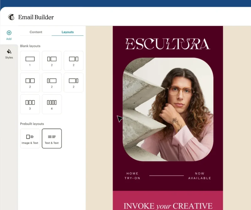 Mailchimp agency software