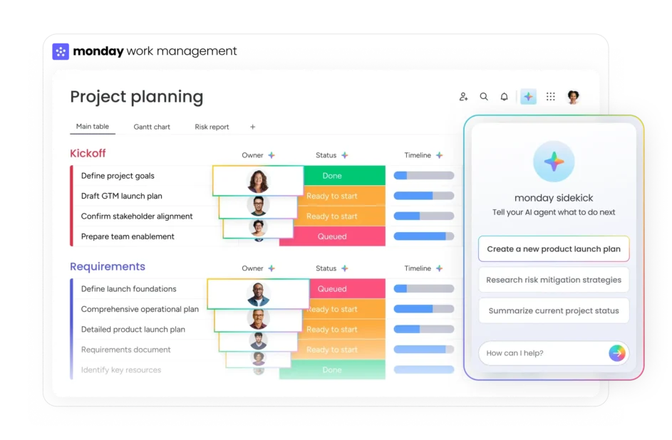 Monday.com project time tracking