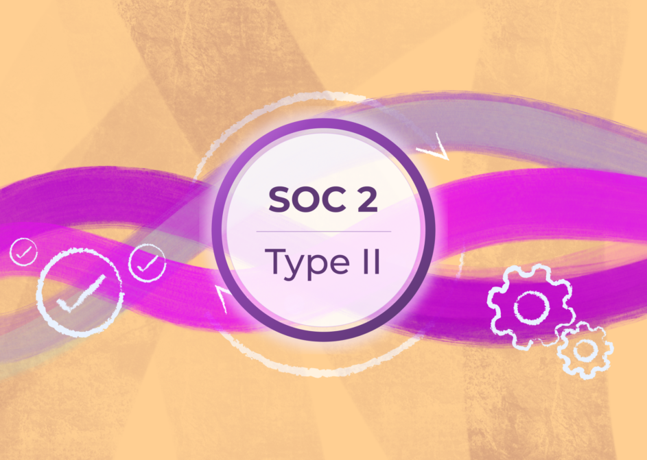 Resource Guru's SOC 2 Type II compliance badge.