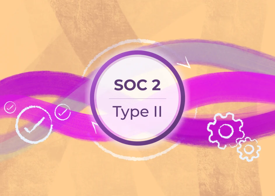 Resource Guru's SOC 2 Type II compliance badge.