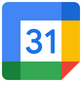 Google Calendar logo.