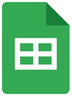 Google Sheets logo.