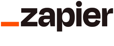 Zapier logo.